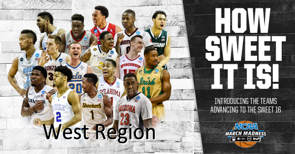 Sweet 16 Preview: West Regional - The All Out Sports Network